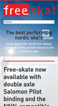 Mobile Screenshot of free-skate.com