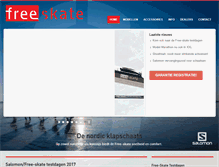 Tablet Screenshot of free-skate.nl
